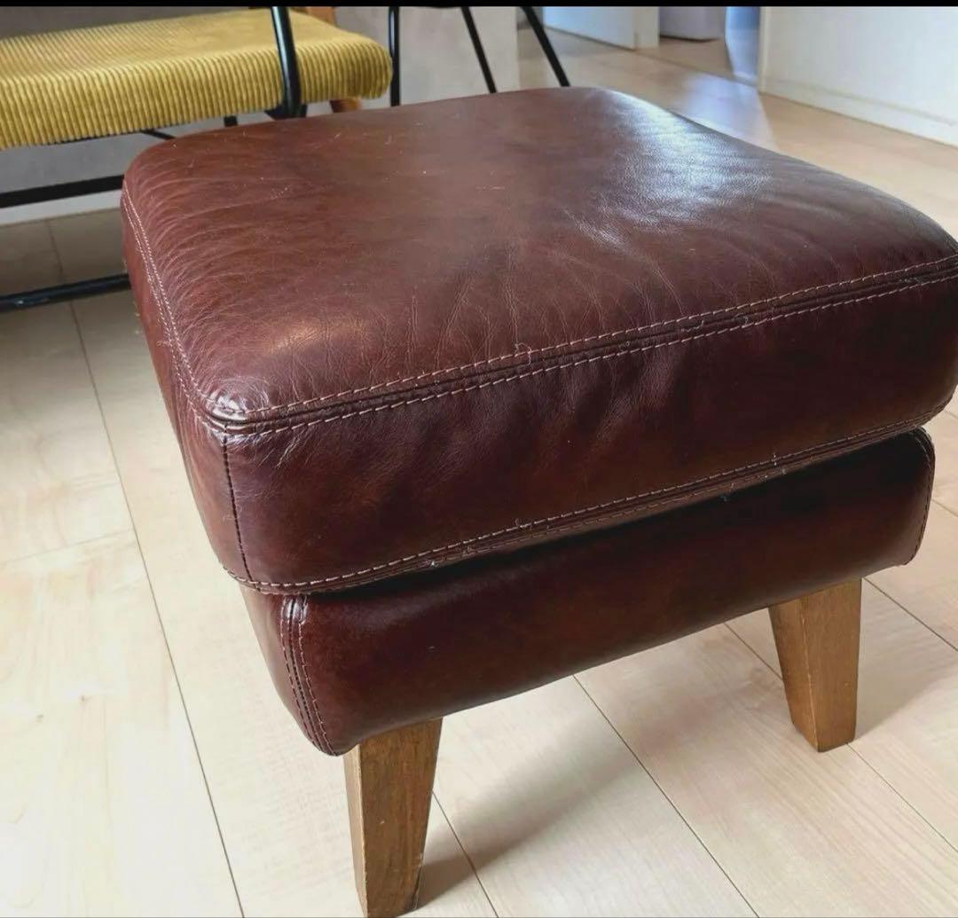 ウニコ（unico)フレイ レザー ソファ オットマン