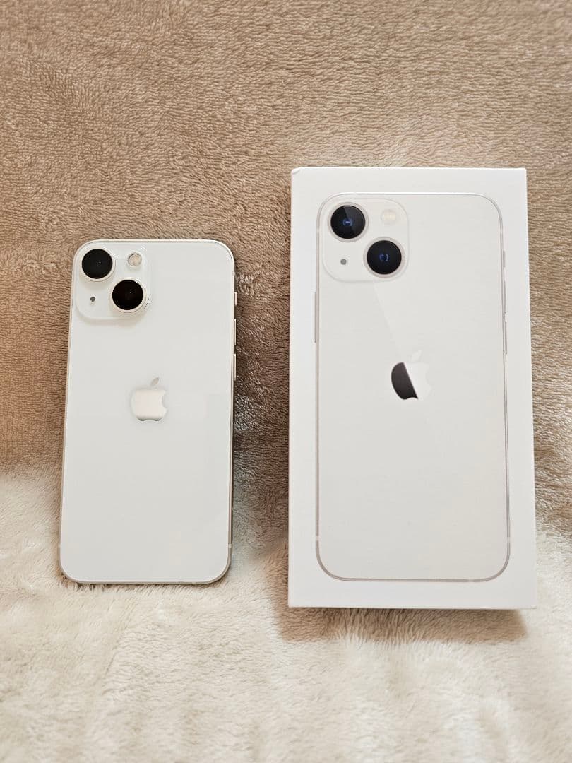 Apple iPhone 13mini 128GB ホワイト【おまけ付き】