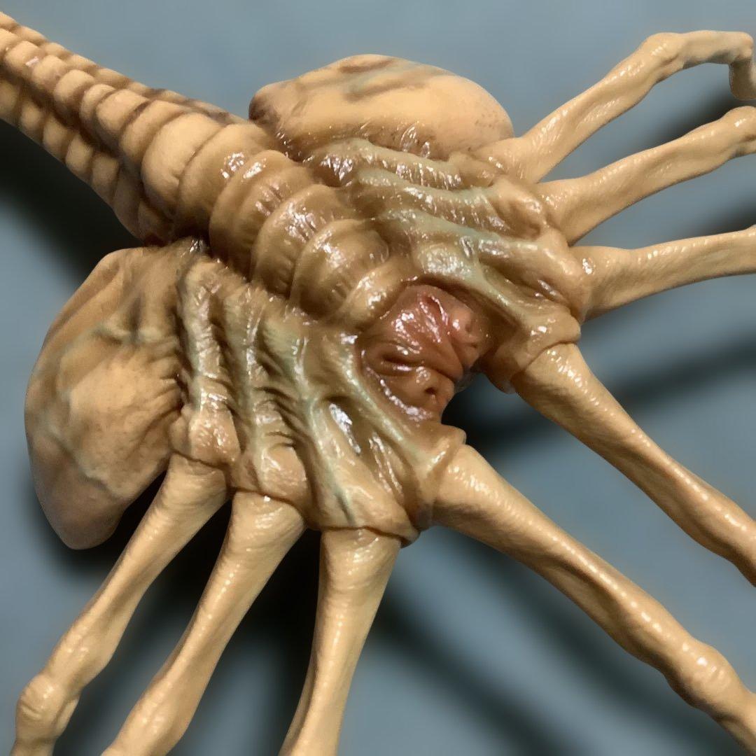 エイリアン★ソフビ★ガレージキット★フェイスハガー★1/1実物大★ツクダホビー