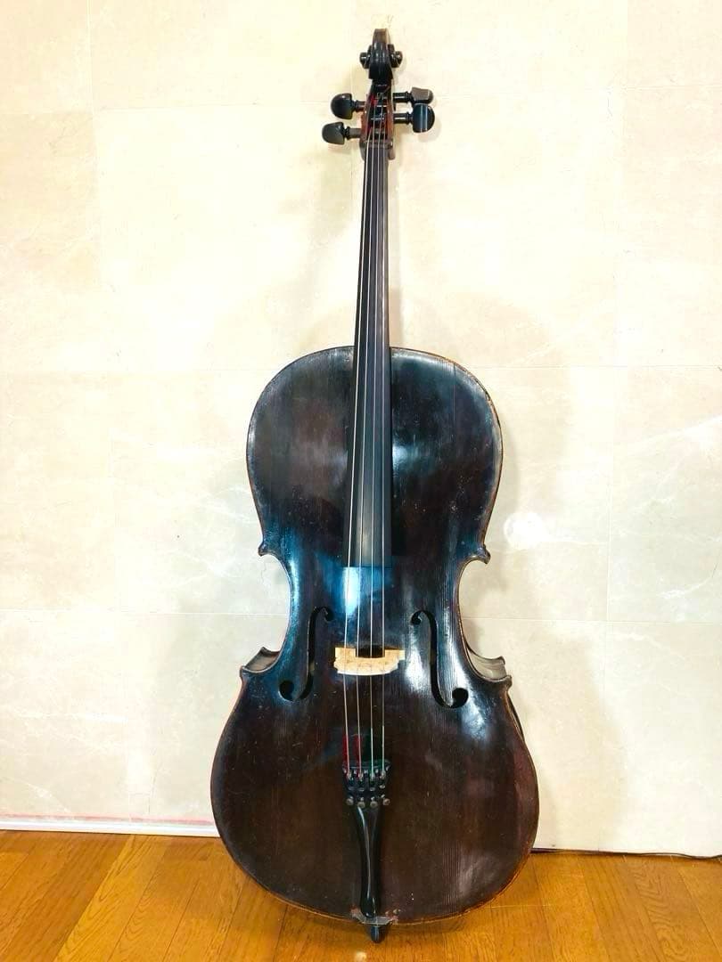 【オールドチェロ】Thomas Henrik 1924製作 調整済 弓 ケース付