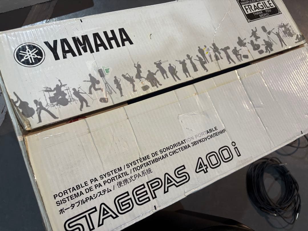 YAMAHA STAGEPAS 400i ポータブルPAシステム