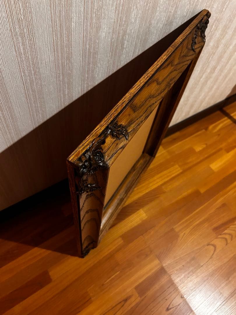 木製　額縁　アンティーク　フレーム　デコラティブ　ハクバ写真産業株式会社