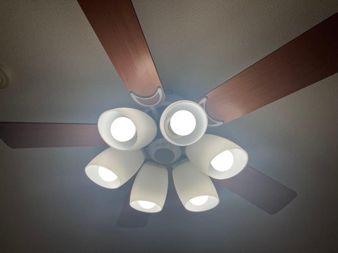 【美品】ODELICオーデリック SH9073LDRシーリングファンLED