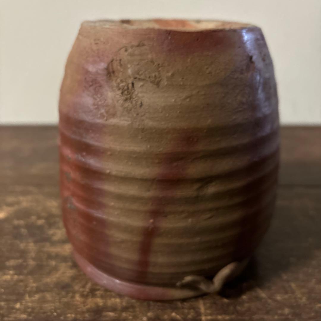 古備前　火襷水指　江戸時代　壺　水差し茶道具　古道具　アンティーク　古民芸　李朝