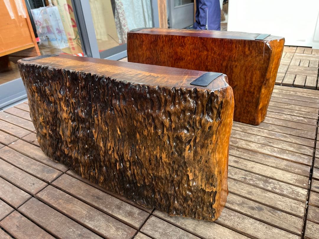 一枚板用脚2個セット