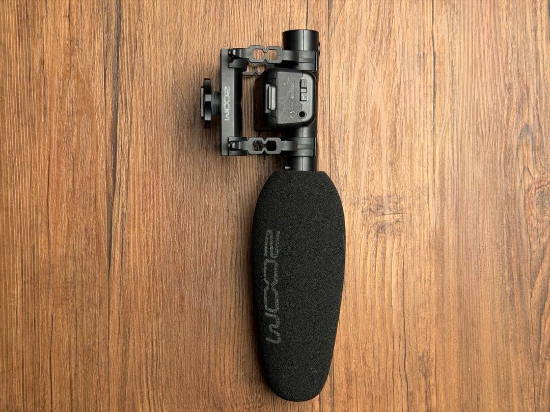 ZOOM M3ショットガンマイク ウインドスクリーン付き