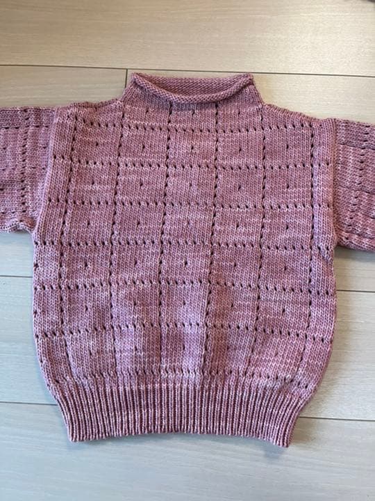 ミーシャアンドパフ　ウィンドウペンニット　5-6y