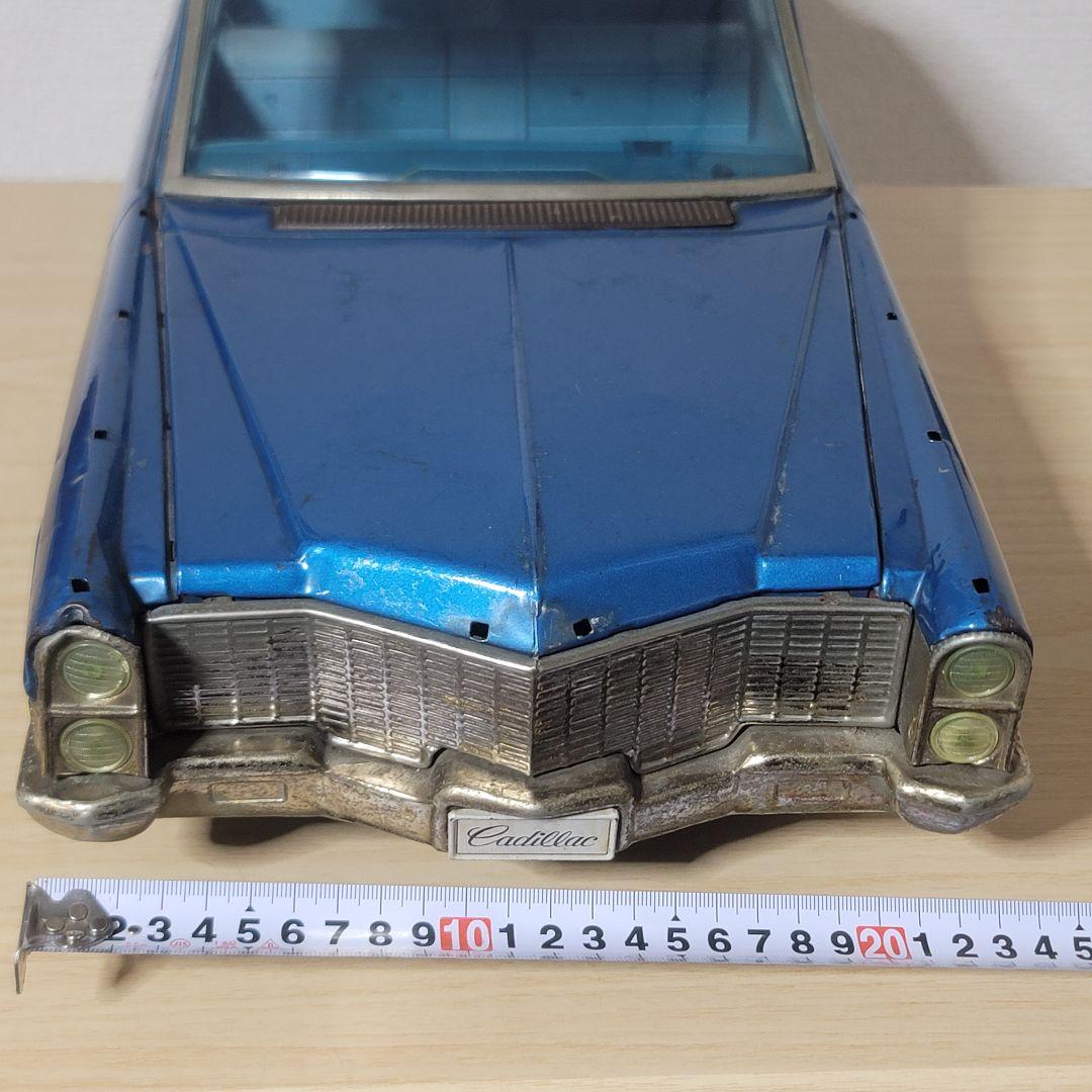 ブリキ 野村トーイ 特大キャデラック65cm ジャンク品 部品取りレストアベース