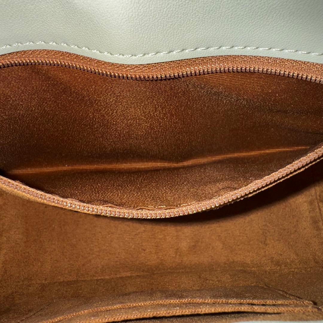 美品　コーチ　エライザ　ワンショルダーバッグ　リザード　デカロゴ　肩掛け　レザー