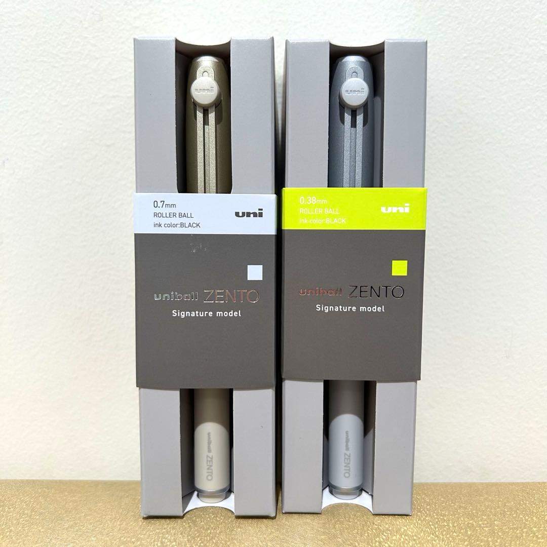 【新品】 uniball ZENTO ユニボールゼント シグニチャーモデル 2本