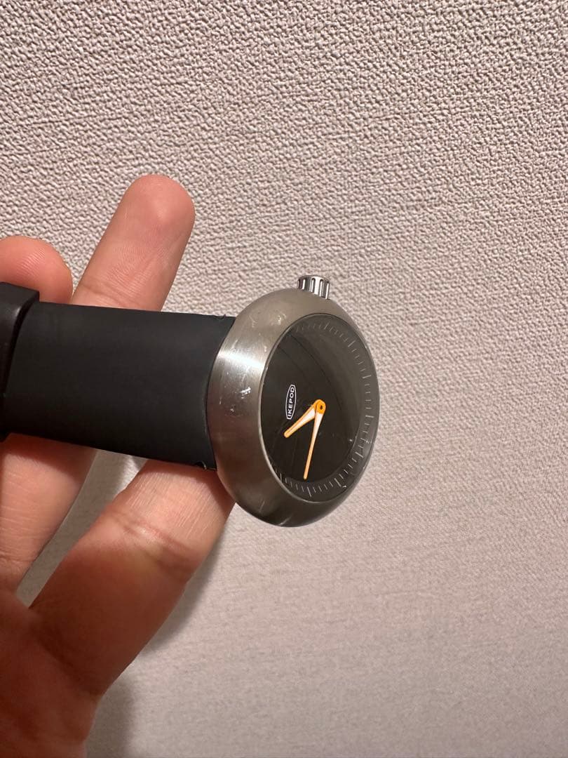 Ikepod ブラック ラバーベルト 時計