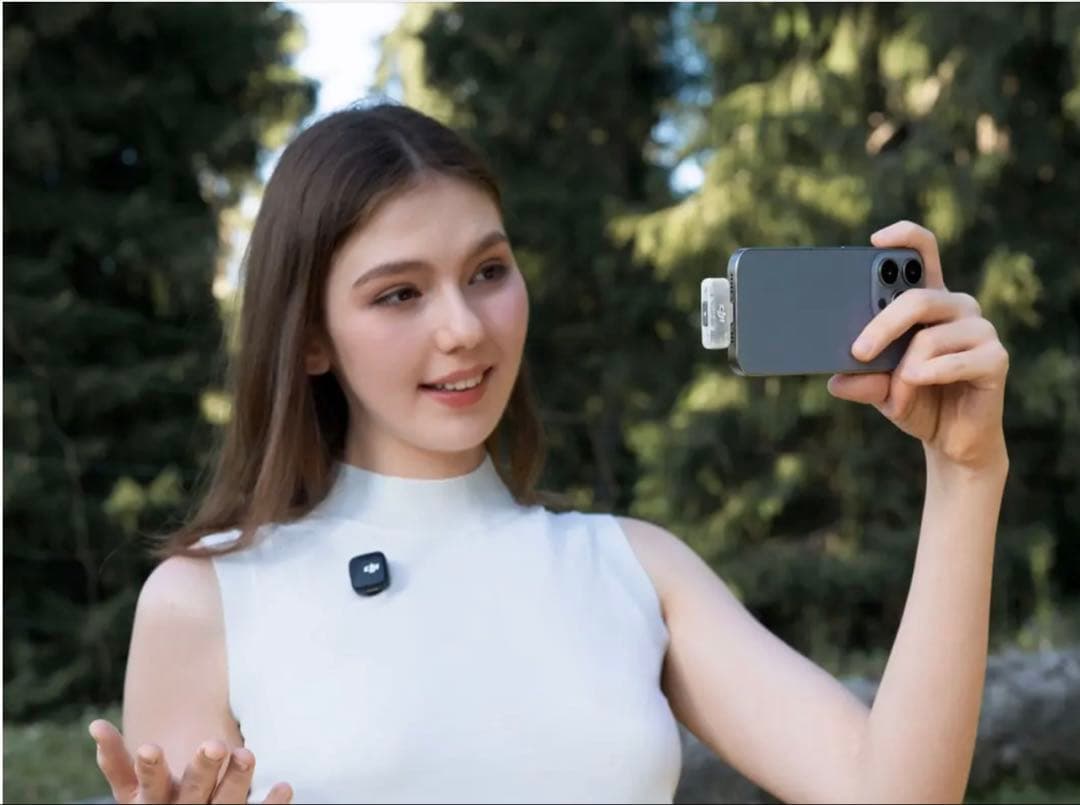 DJI mic Mini トランスミッター　Micシリーズ モバイル レシーバー