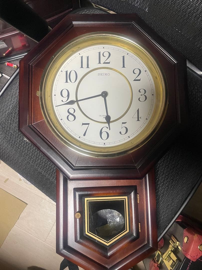 セイコー 掛け時計 PQ-827B 振り子 チャイム 動作良好
