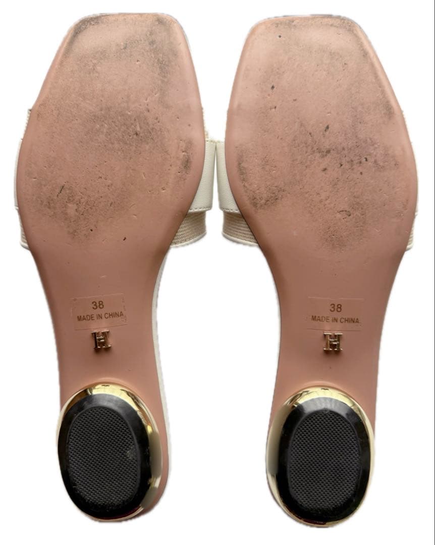 【Herlipto】Square Buckle Mules