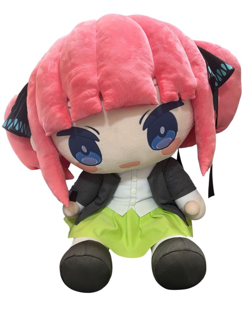 超特大　どきゅーと　中野二乃　五等分の花嫁 限定数量100 特注ぬいぐるみ