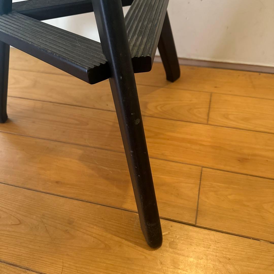 TOM&JERRY ハイスツールHIGH ALL BLACK