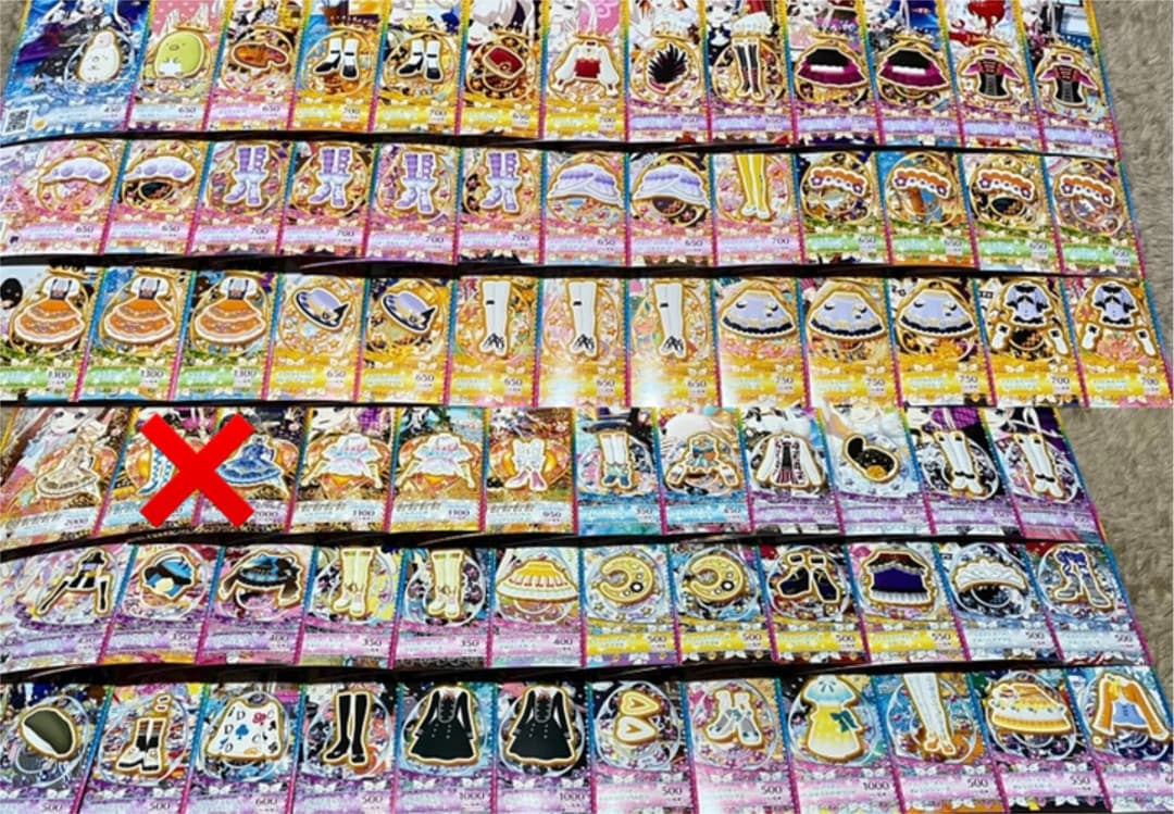 プリチャン　プリたま2/3/4/5弾　ジュエル弾（ニコチケあり）