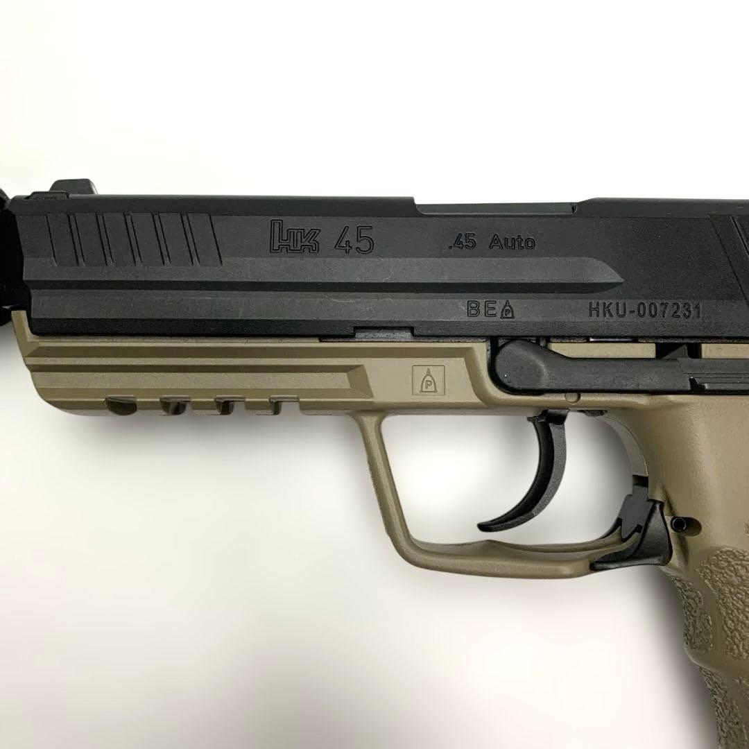 東京マルイ ガスブロ HK45 TACTICAL サイレンサー付