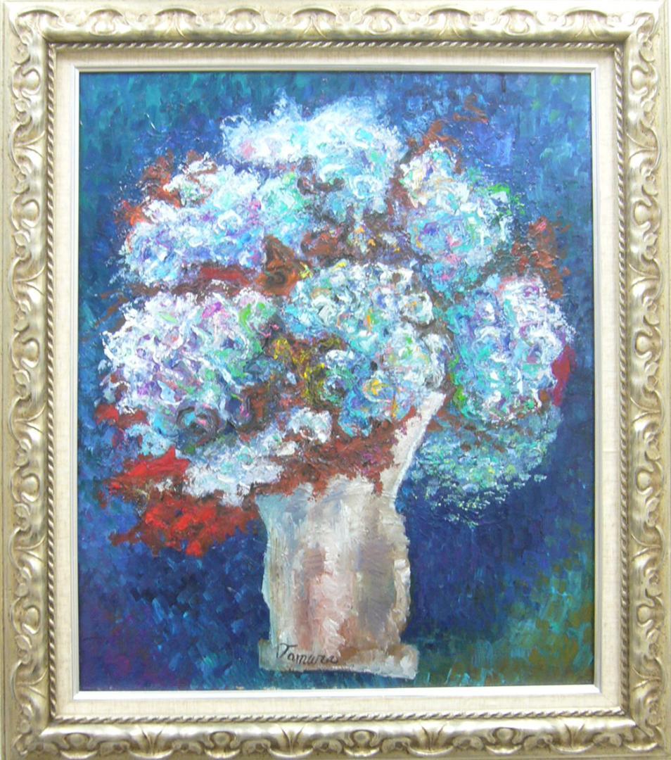 絵画 田村隆枝 油絵 肉筆油絵 抽象画 静物画 F15号