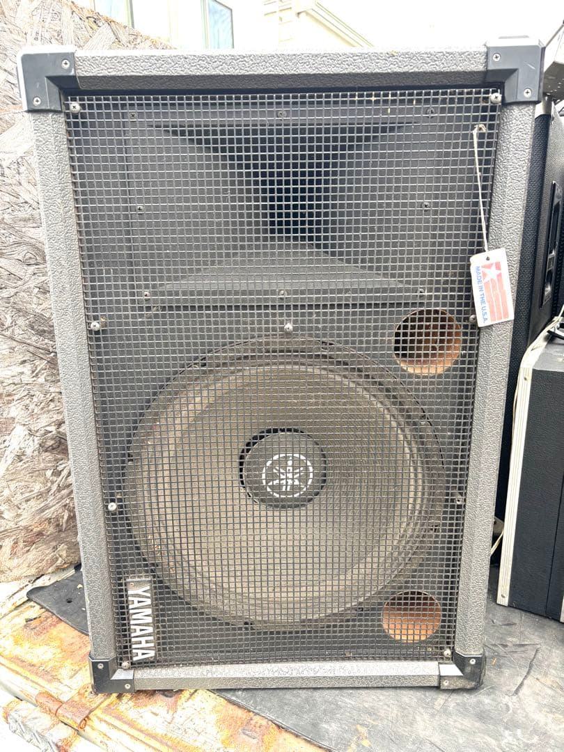 YAMAHA モニタースピーカー　SM15H Ⅱ ジャンク