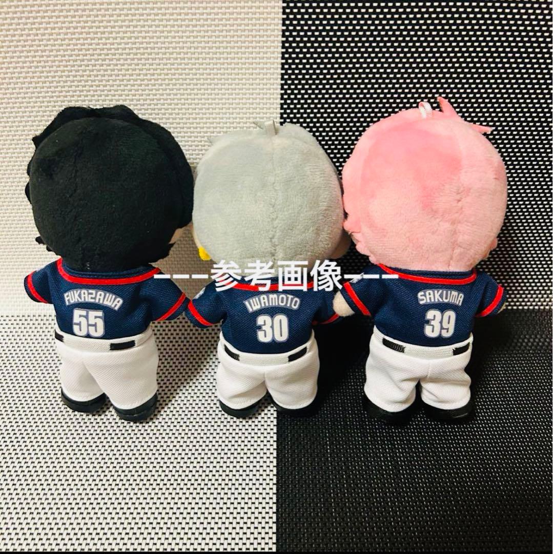 【休止中】すのチル　ぬい用　野球ユニホーム＆キャップ　Man