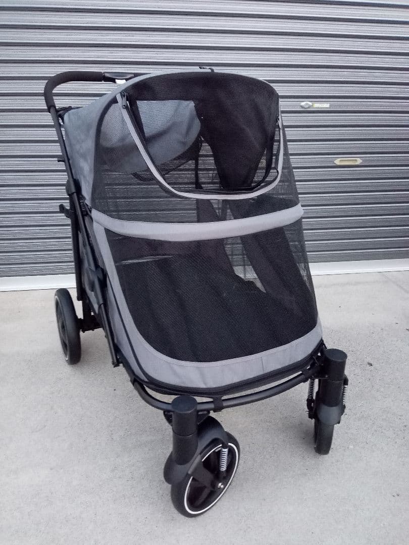 大型犬　多頭飼い用　ペットカート