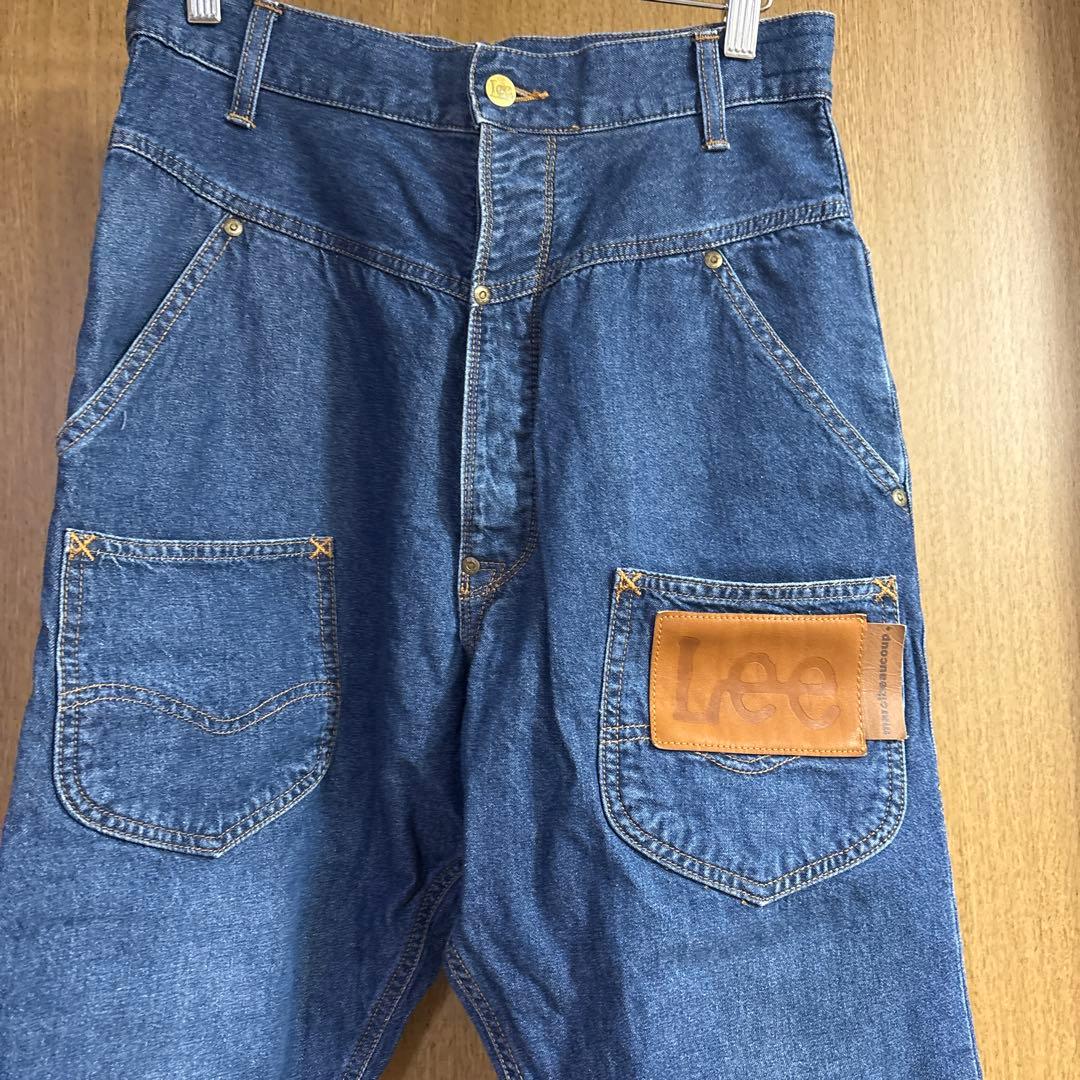 【極美品】メルシーボークー　後ろ前デニム　サルエル　サイズM