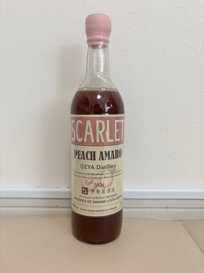 スカーレット ピーチアマーロ 伊勢屋酒造 2024 700ml