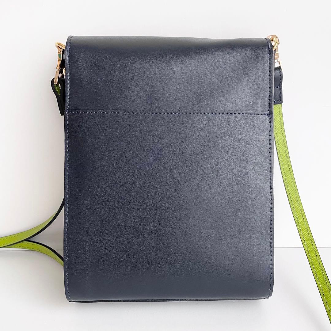 ADMJ ショルダーバッグ レクタングル ヴィッテリアルマ レザー 新品