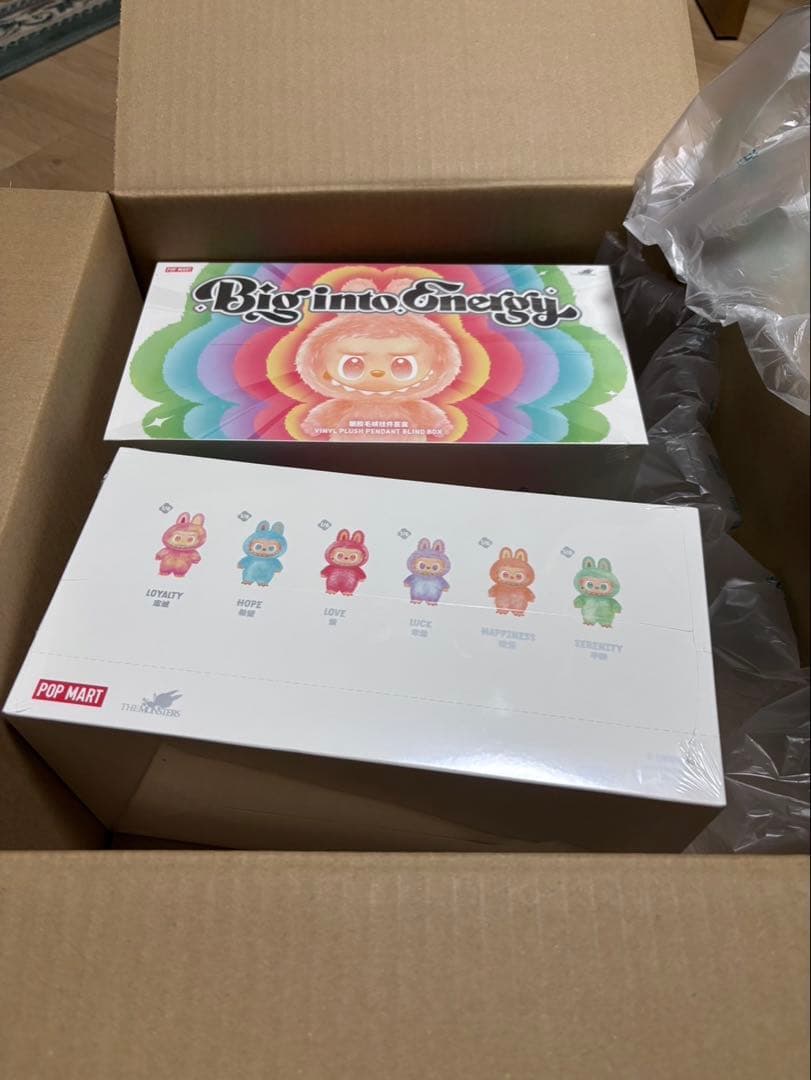 【正規品】Labubu Big into Energy アソート シュリンク付き