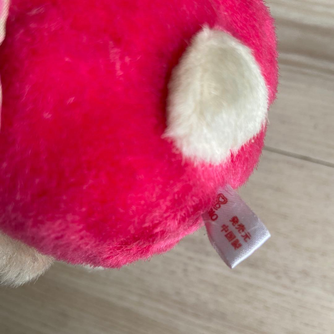 サンリオ　旧ロゴ　マロンクリーム　レトロ　ぬいぐるみ　音が鳴る　当時物　昭和平成