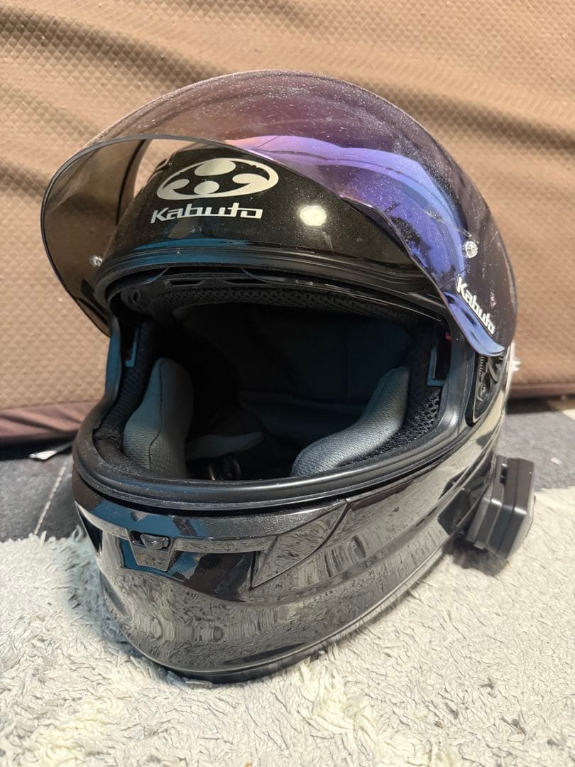 最終値下げインカム付き．OGKカブト・カムイ2 Lサイズ