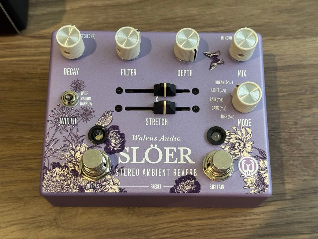 Walrus Audio SLÖER ステレオアンビエントリバーブ