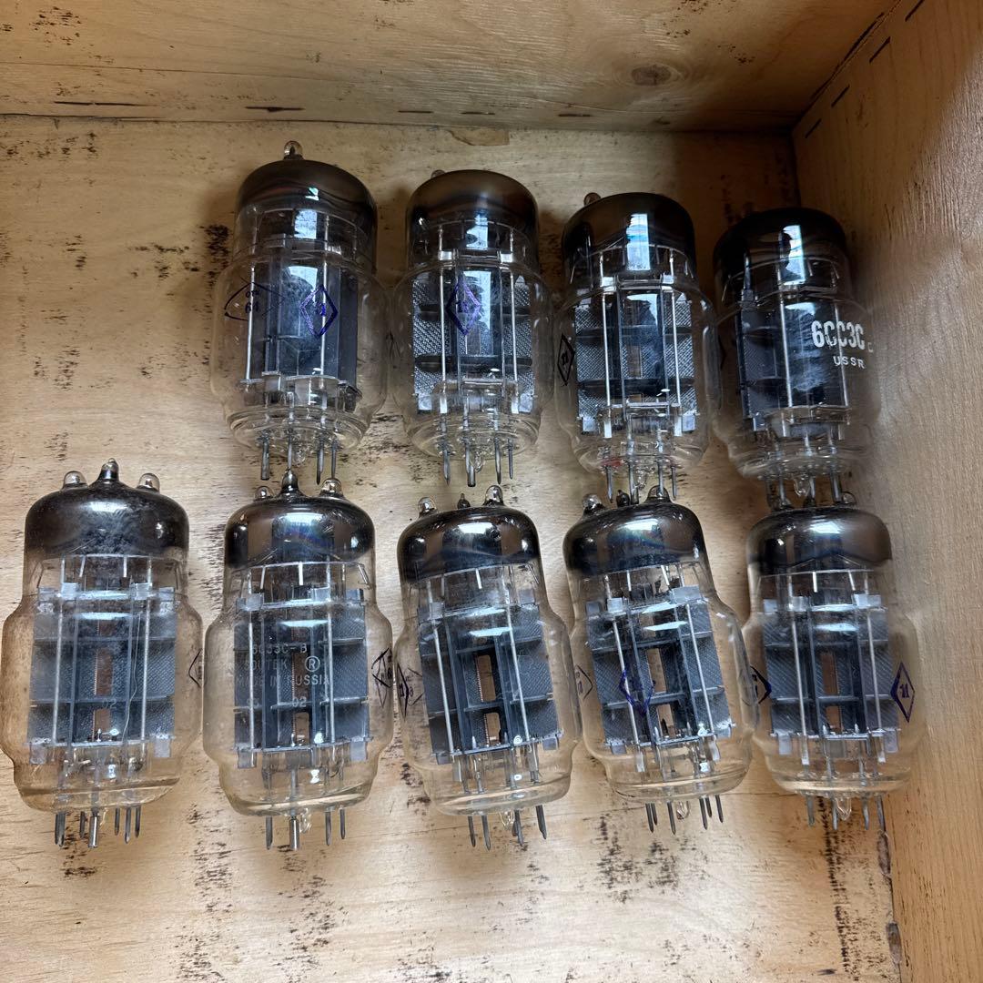 父の遺品整理9本セット6C3C 真空管 10本セット USSR製