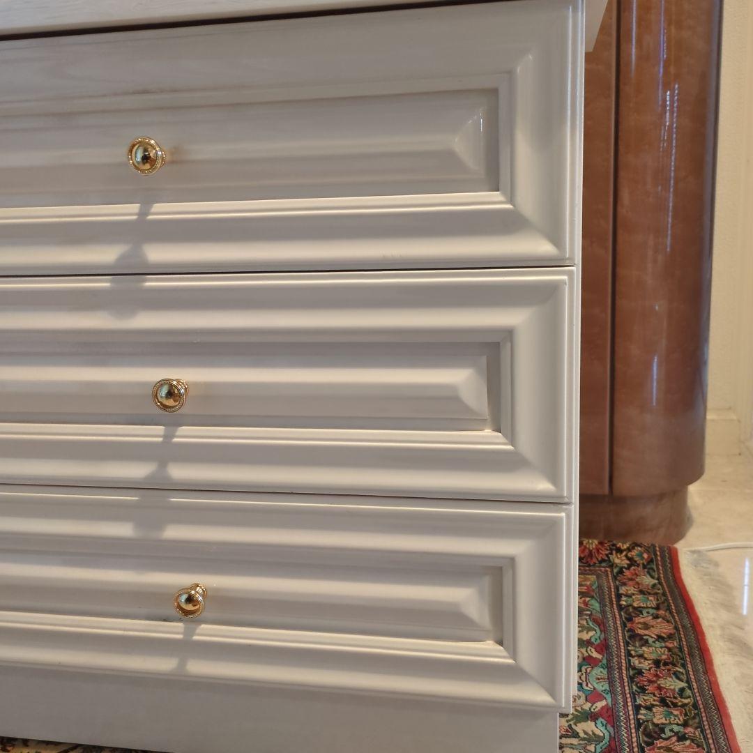 キャビネット　サイドボード　サイドテーブル　白　ホワイト　サイドキャビネット