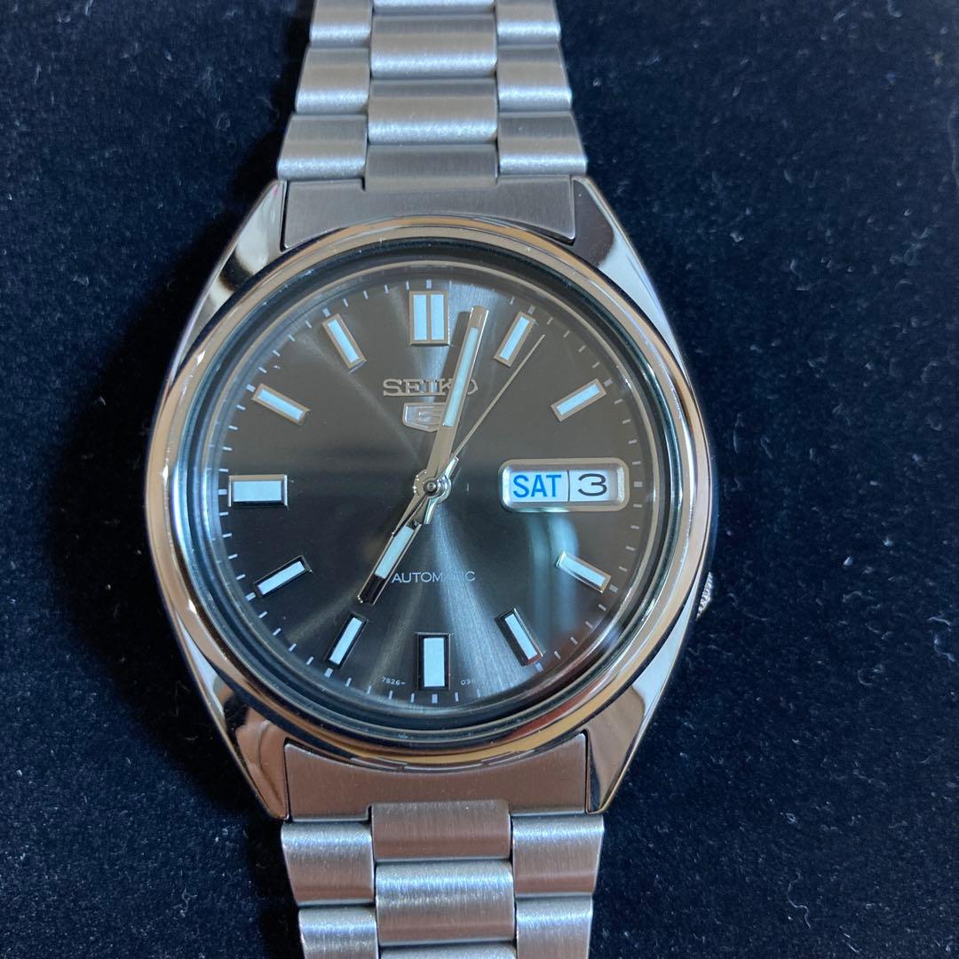 SEIKO5 SNXS79K cal.7S26 工具付き　自動巻　美品　セイコー