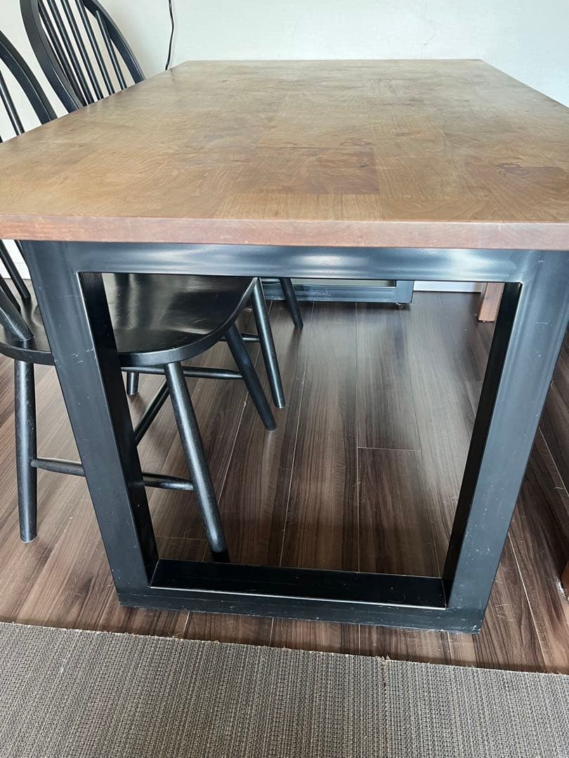 マスターウォール　モザイク　ダイニングテーブル　140センチ