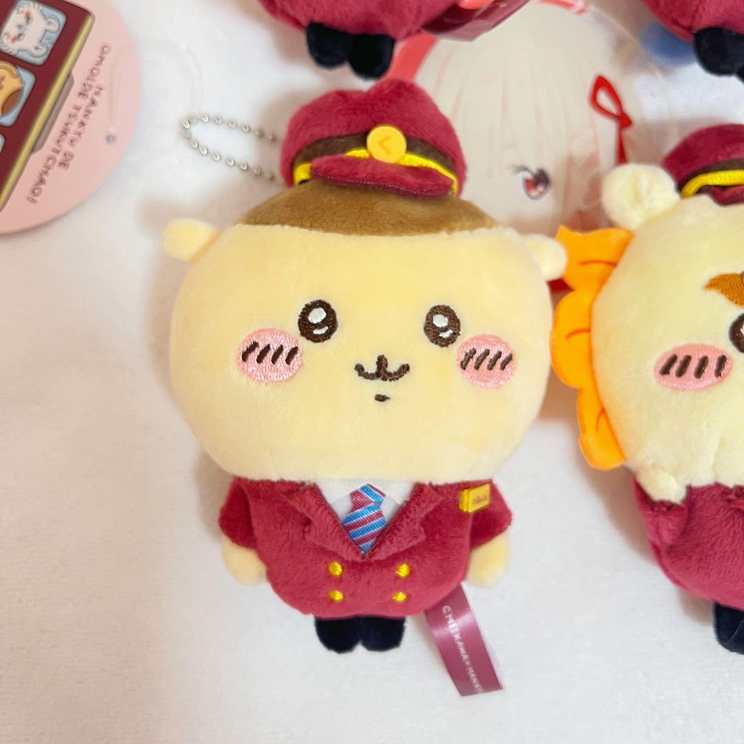 ちいかわ　阪急電車マスコット　3点セット　くりまんじゅう　シーサー　バラ売り可能