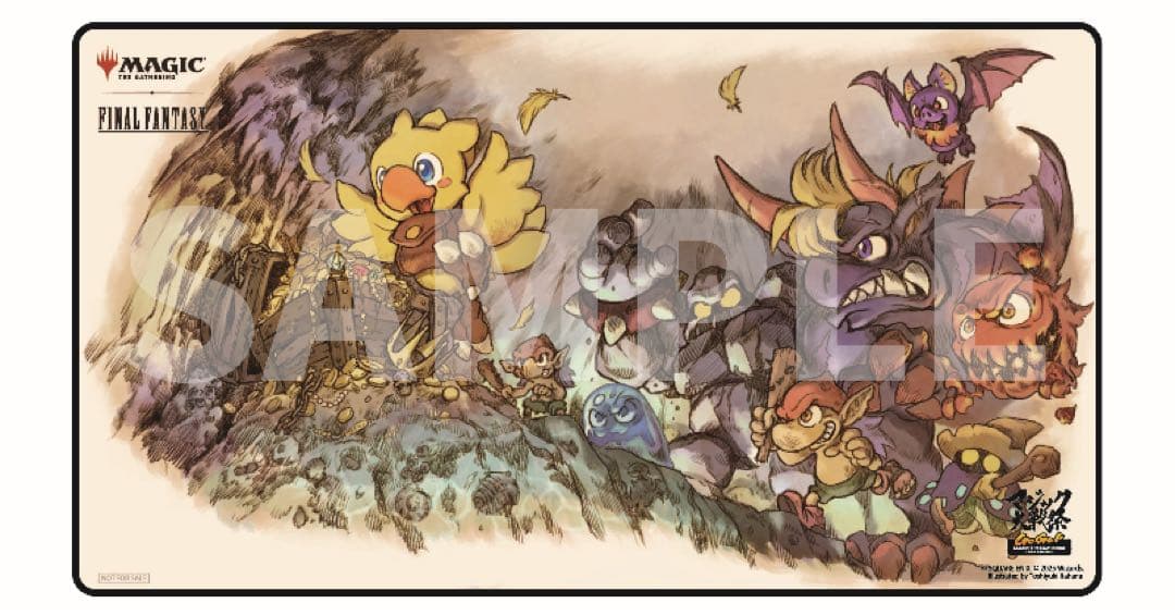 mtg 大戦祭　チョコボ　宝物　プレイマットファイナルファンタジー