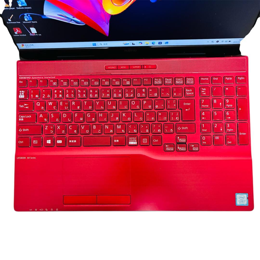 富士通✨Corei7✨M.2 SSD1000GB✨16GB✨Office2024