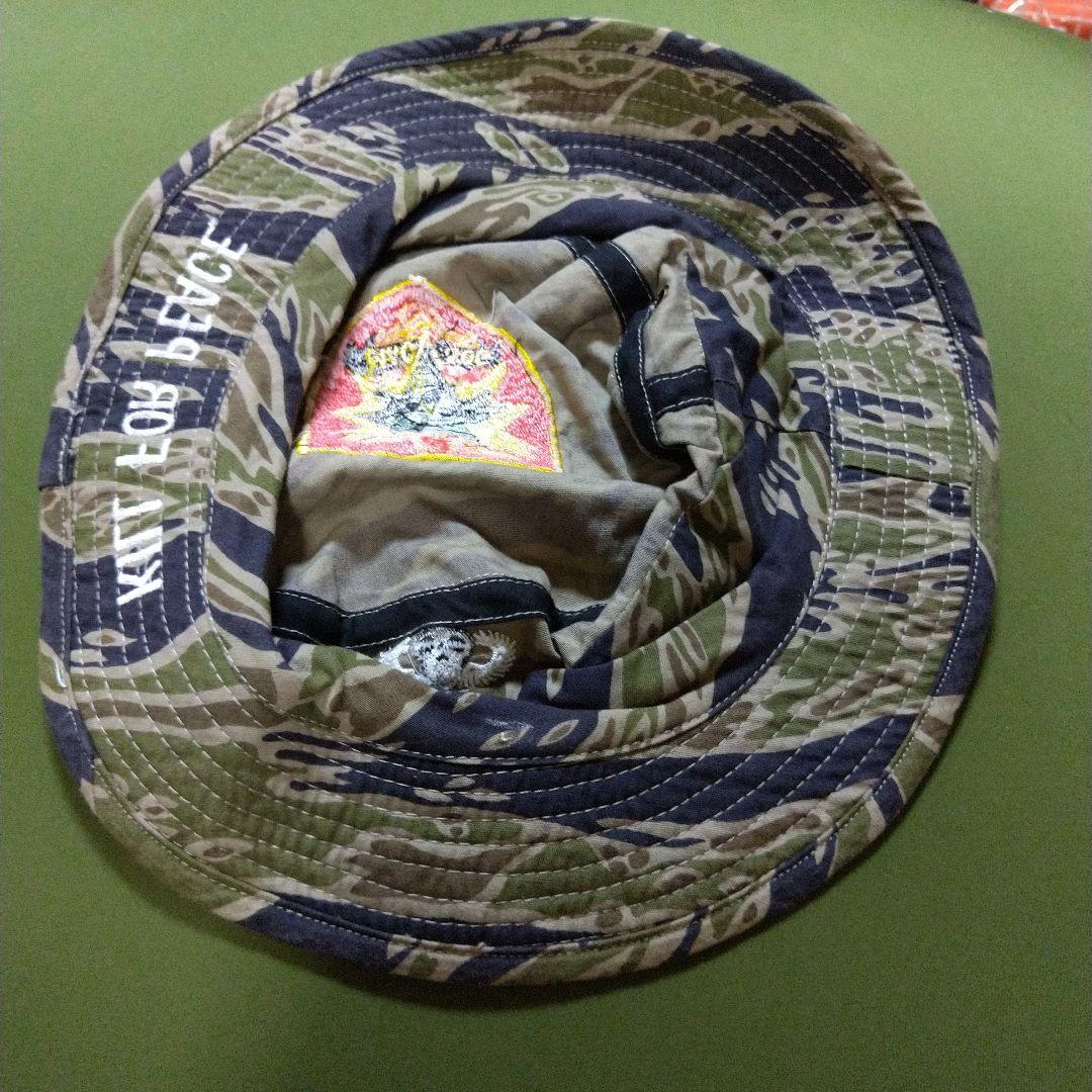 ベトナム戦☆タイガーストライプ☆刺繍☆HAT☆