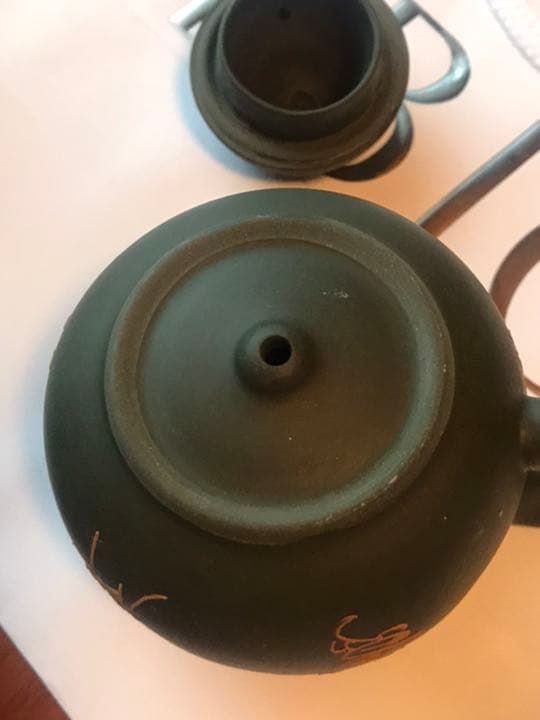 陳法生　中国茶壺　変な急須　滴水