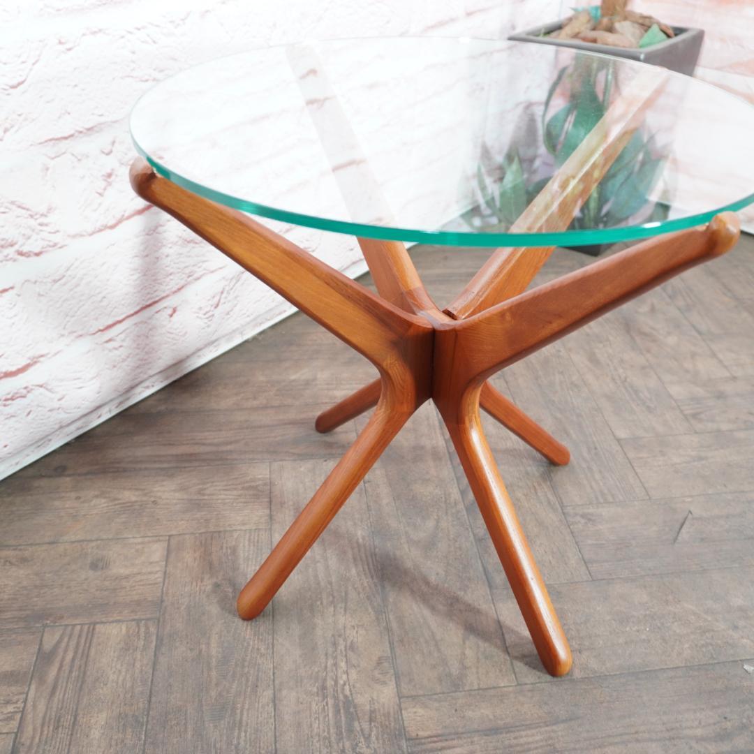 展示品 ACME/アクメファニチャー トラッセル ガラス サイドテーブル