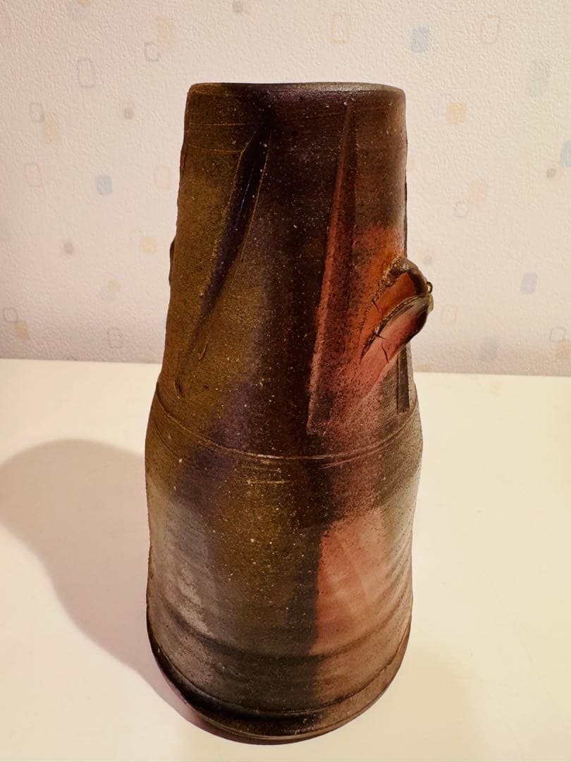 J*n様 備前 人間国宝 藤原雄 花入 共箱