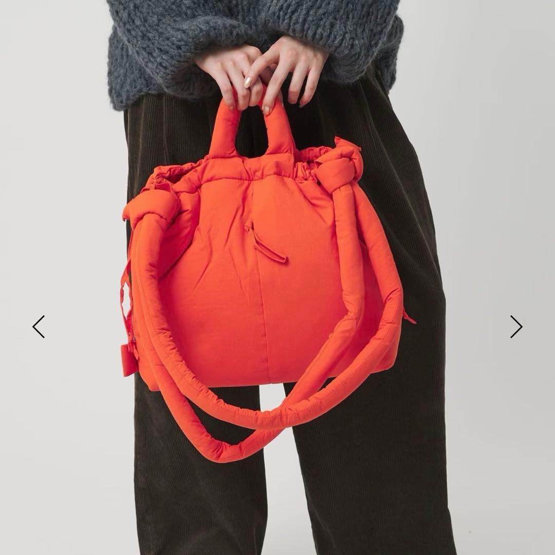 OLEND ／ONA SOFT BAG（Coral）／オレンジ
