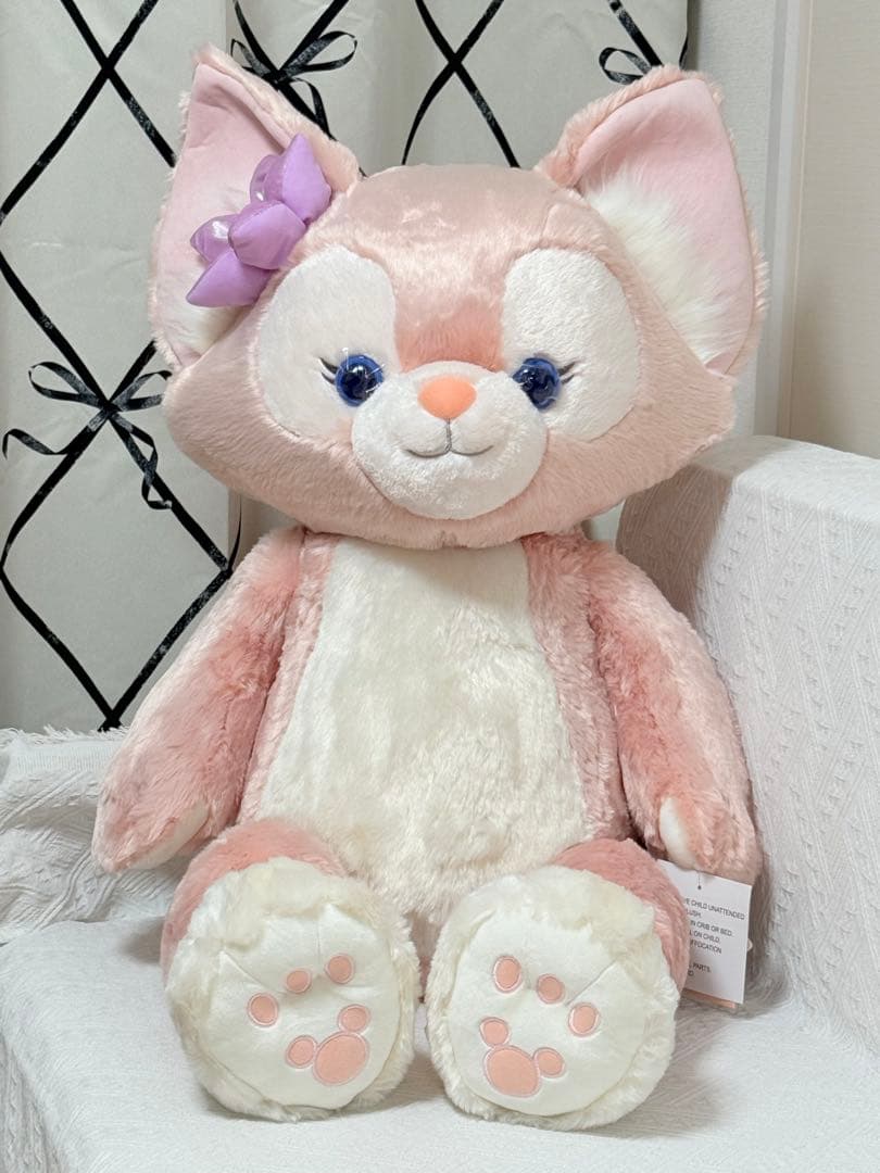 専用　上海ディズニー　特大100cm Lサイズリーナベルぬいぐるみ