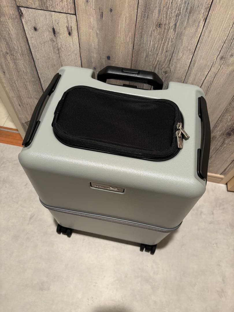 PETICO ペットキャリー Mサイズ グレー　②