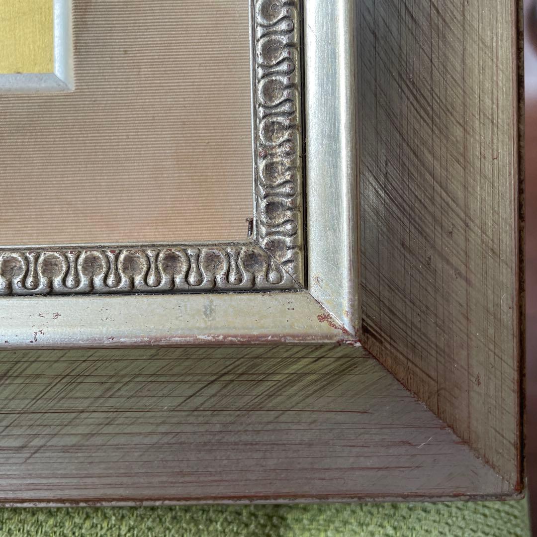 有田焼 琥山窯 菖蒲 金箔押 アヤメ 菖蒲 陶板画 額装