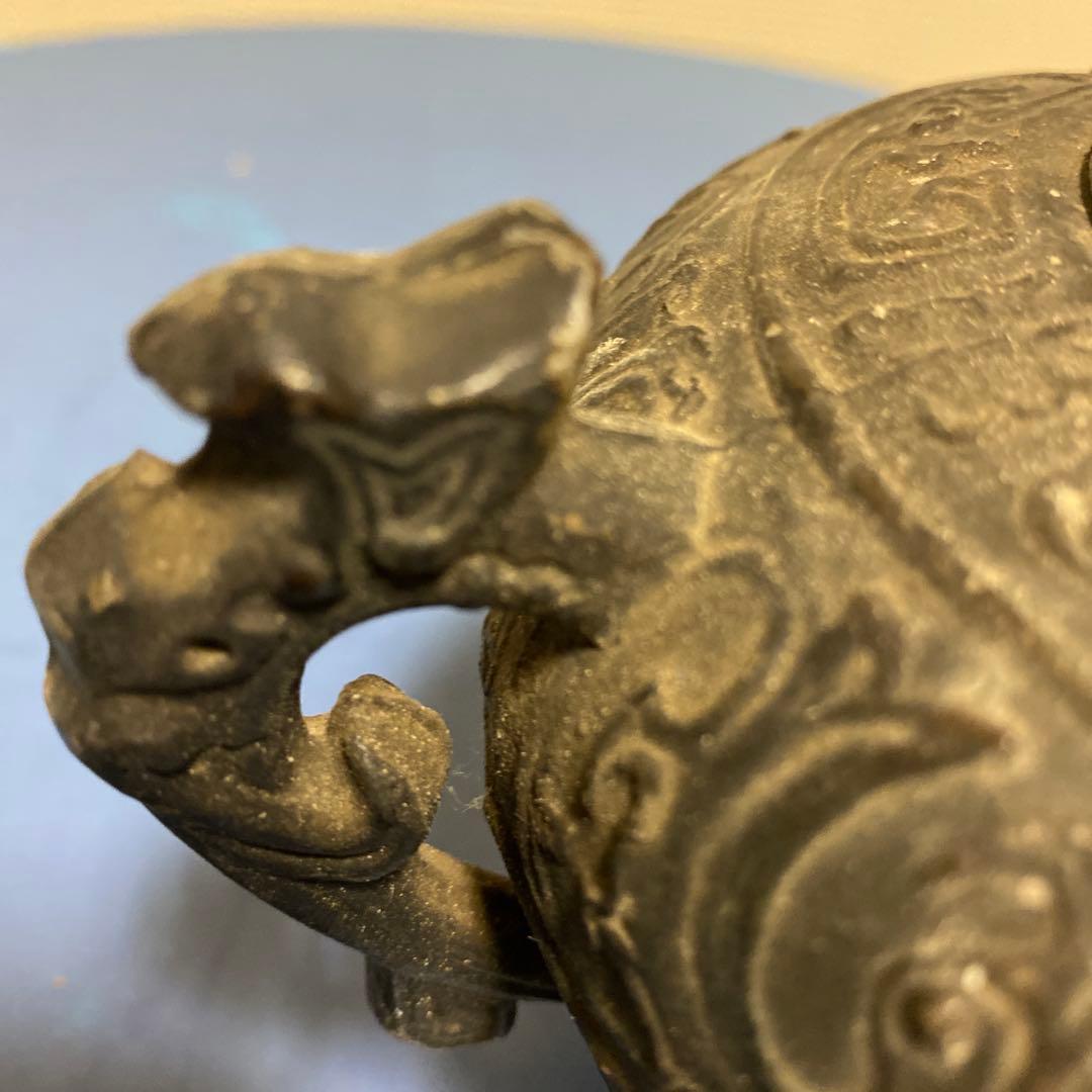 香炉古美術品古道具真鍮製