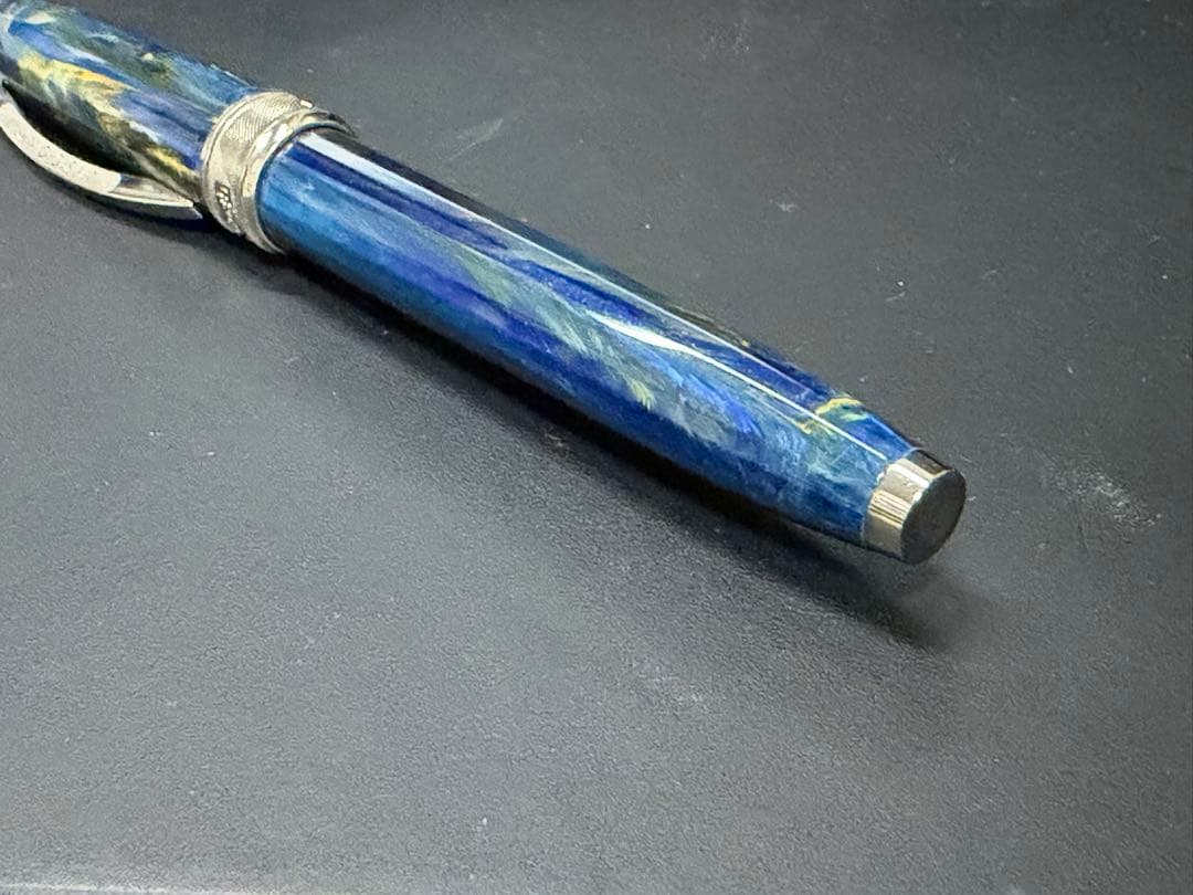 ビスコンティ　ヴァンゴッホ　星月夜　ローラーボールペン